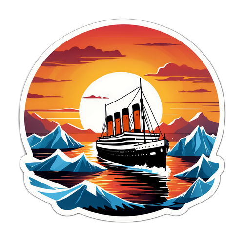 Titanic auringonlaskussa