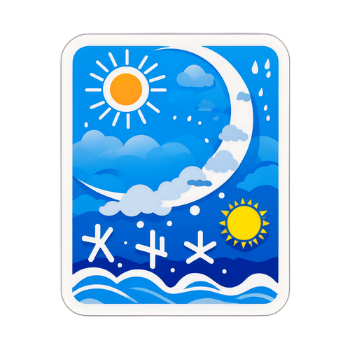 날씨 스티커