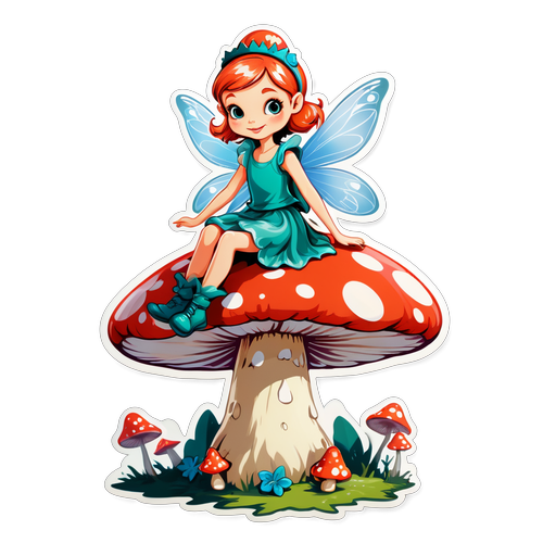 Enchanting Whimsy: A Fairy's Dreamland on Your Decor!