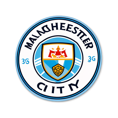 Sticker ya Manchester City