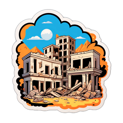 Иллюстрация землетрясения в Афганистане