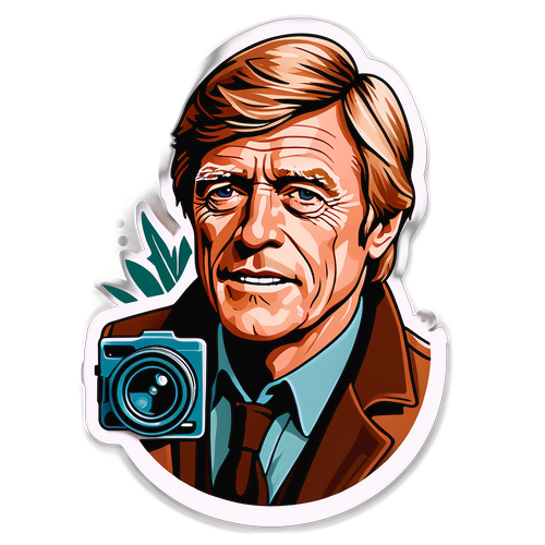 Robert Redford Klistermærke