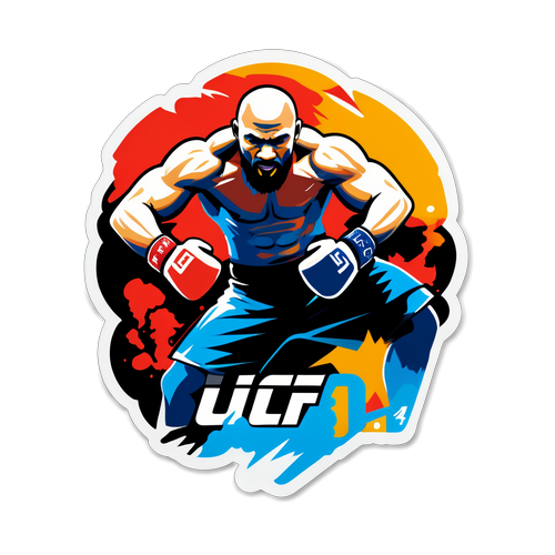 UFC 304: Dapatkan Semangat Pertempuran Anda dengan Sticker Dinamik Ini!