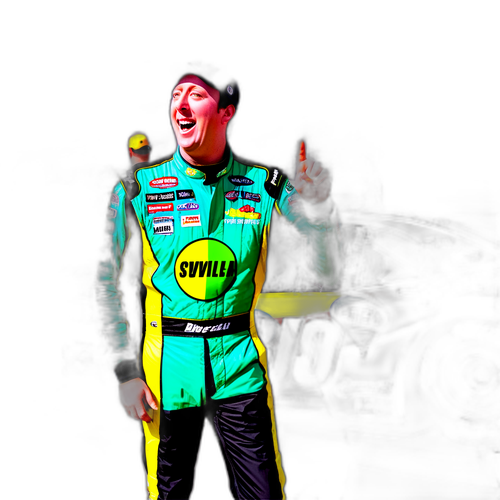 Comical Kyle Busch Fan Interaction at the Racetrack