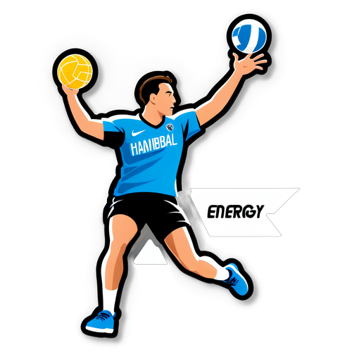 Minimalist Handball Design