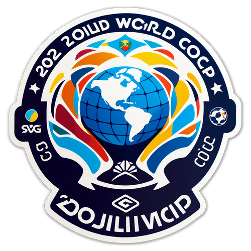 Sticker del logo de la Copa Mundial de Clubes 2025