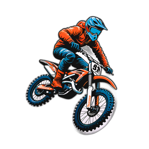 Stijlvolle BMX Jump Ontwerp