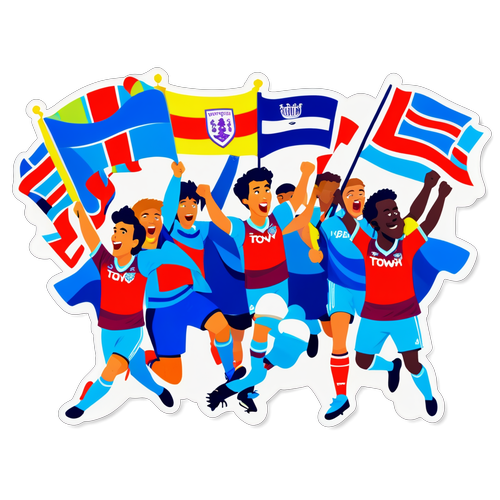 Matchdagsscen mellan Ipswich Town och West Ham