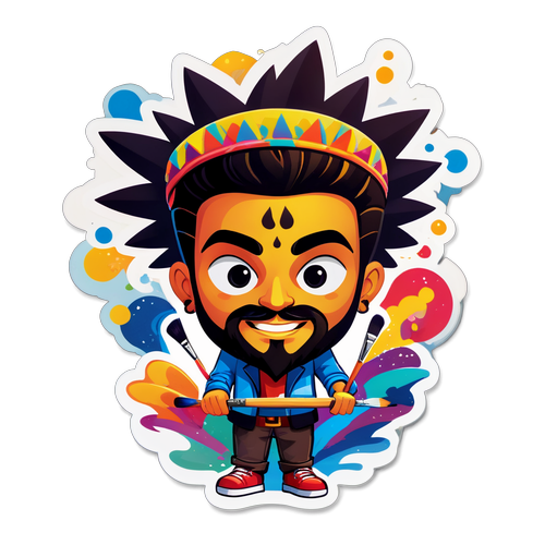 Sticker cu Nahum Nawrocki