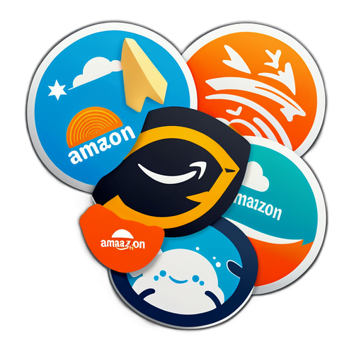 Sticker Nổi Bật Cảm Xúc Cùng Amazon