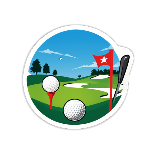 Golfens Elegans: TOUR Championship Sticker