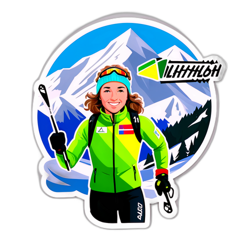 Laura Dahlmeier auf dem Weg zur Olympiamedaille