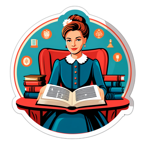 Elegante Darstellung von Barbara Pachl Eberhart beim Lesen