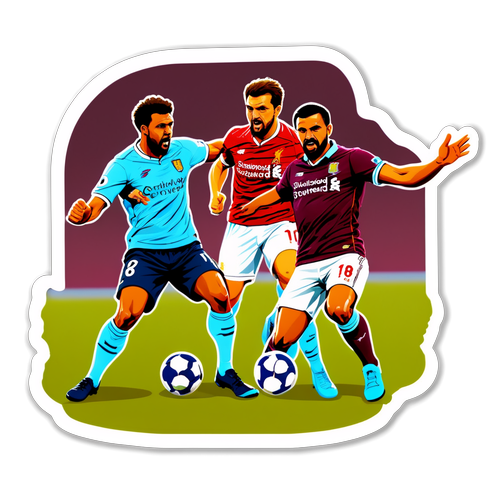 Intensiivinen Aston Villa vs. Liverpool -ottelu