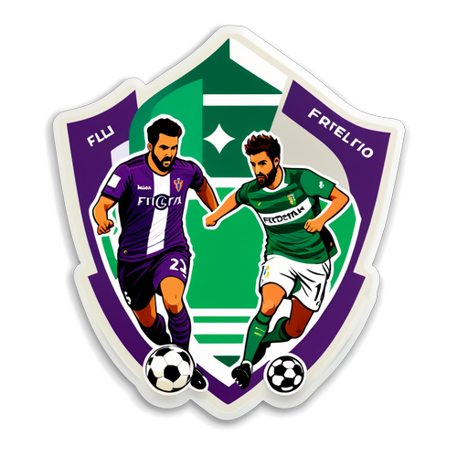 Fiorentina ve Real Betis Maçı Sticker