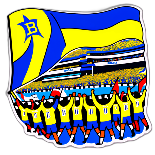 Sticker Vigoureux pour Boca Juniors et Racing