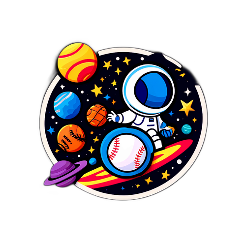 Astronaut Baseball Adventure