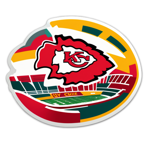 Unleash Your Game Day Spirit: The Ultimate Kansas City Chiefs Sticker Design!