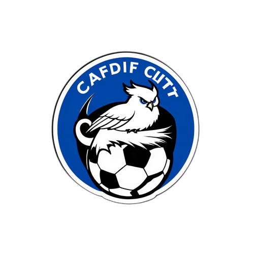 카디프 시티의 에너지를 표현하는 스티커