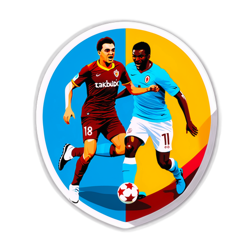 Galatasaray és Trabzonspor izgalmas mérkőzésének pillanata