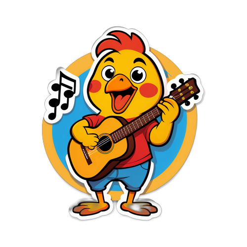 Sticker de Pollo Carvajal