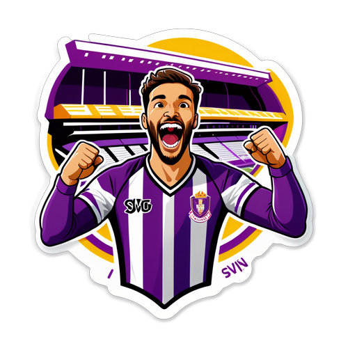 Emoção no Estádio! A Incrível Ilustração do Real Valladolid que Você Não Pode Perder!