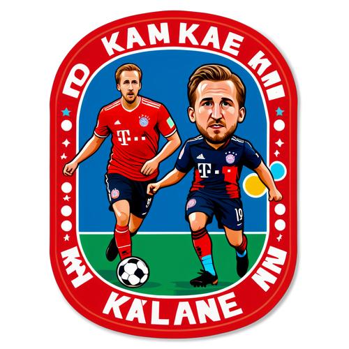 Penuh Gaya! Sticker Unik Harry Kane yang Menggambarkan Semangat Dua Budaya Bola Sepak!