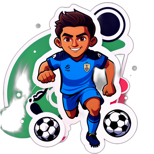 Roony Bardghji Sticker med Digitale Elementer