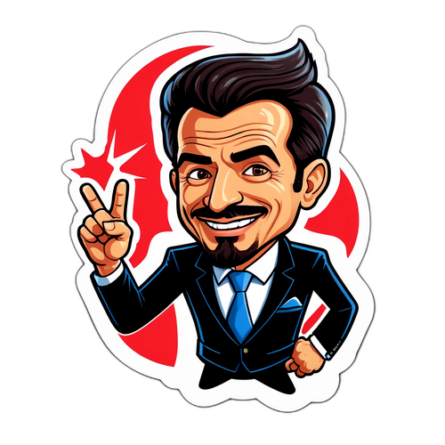 Levent Mercan: Eğlenceli ve Abartılı Karikatürü