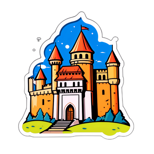 Tokat Kalesi Sticker