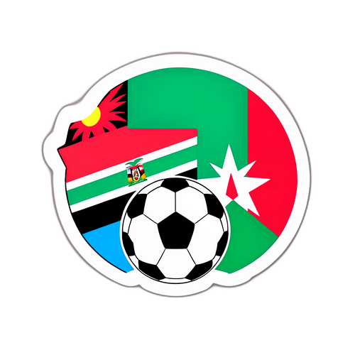Sticker ya Madagascar dhidi ya Eswatini