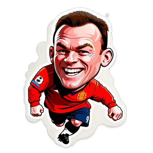 Wayne Rooney i Aktion: Stjärnan Med Det Oförglömliga Leendet!