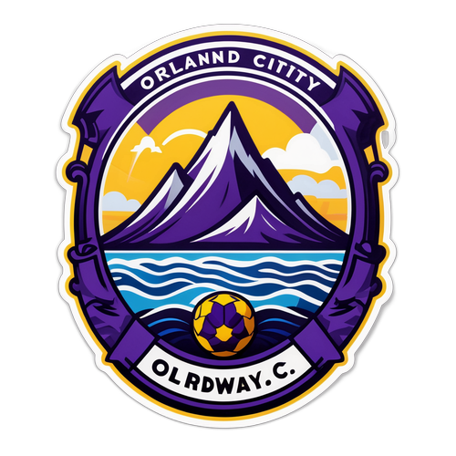 Un sticker que celebra el partido entre Orlando City y Whitecaps