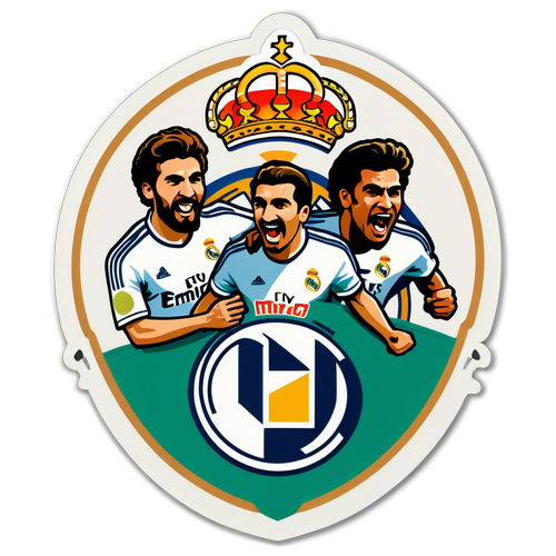 Fotballens Herlighet: Real Madrids Legendariske Spillere Feirer i Perfekt Harmoni!