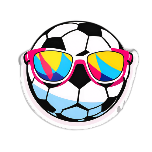 Yaz Futbolu Temalı Sticker