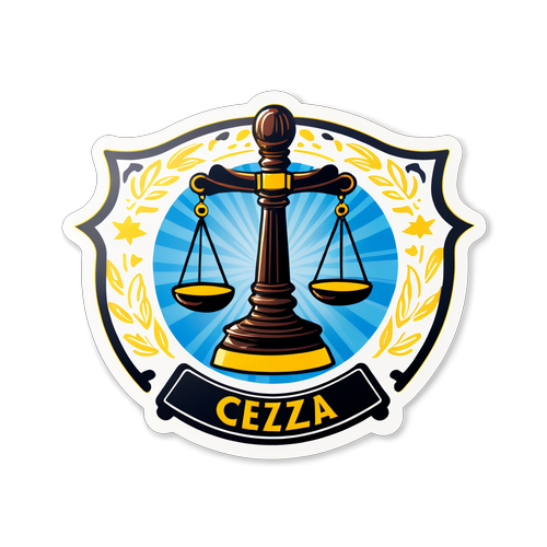 Adalet Yaşasın! Ceza Sticker'ı ile Hukukun Gücünü Keşfedin!