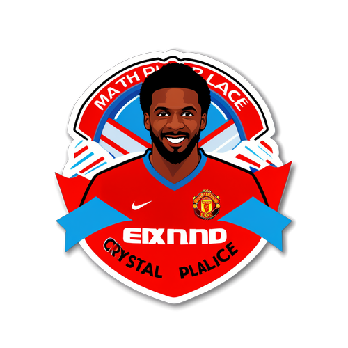 Sticker trận đấu giữa Man Utd và Crystal Palace