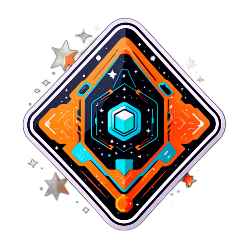 AMD - Tyylitelty Logo Tähtien Kanssa