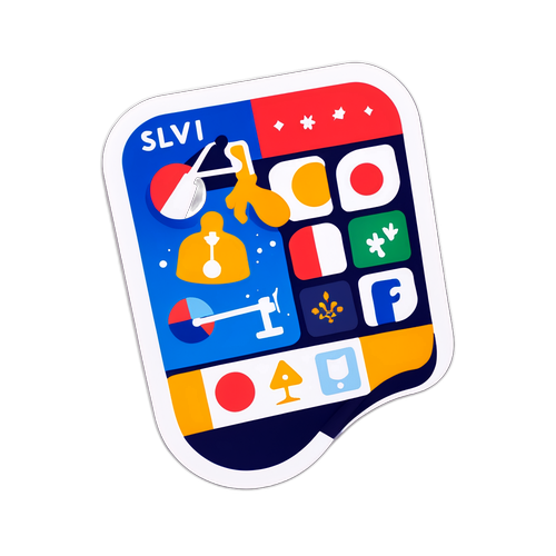 Autocollant symbolisant le programme France Travail