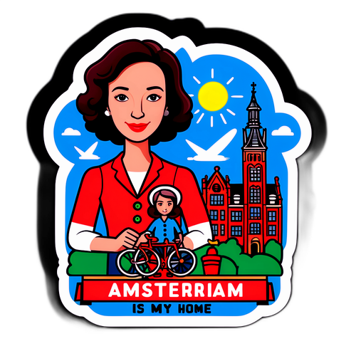 Femke Halsema en Amsterdam iconen