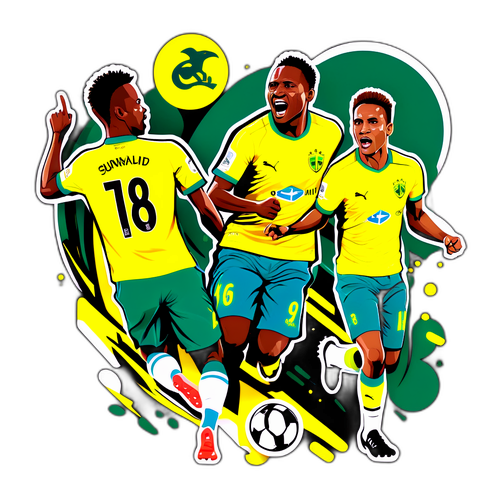 Masiglang Pagtutugma ng Mamelodi Sundowns at Dortmund