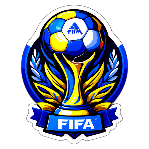 Logotipo de FIFA con Elementos Icónicos del Fútbol
