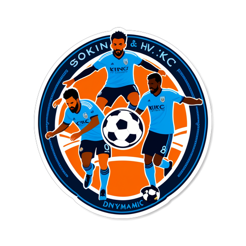 Sporting KC vs. Houston Dynamo Action Sticker