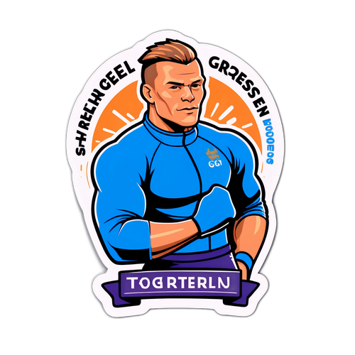 Stærk Sport Sticker