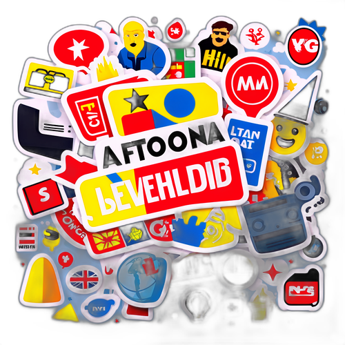 Levende Medie Sticker