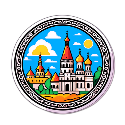 Наклейки з елементами культури Мірнограда