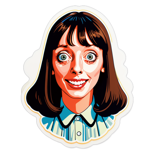 Verlies je Hart aan Shelley Duvall: De Sticker die Filmgeschiedenis Vastlegt!