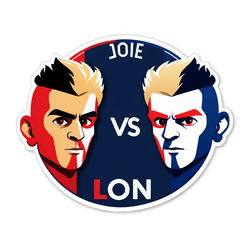 Sticker Pertandingan Monaco vs Lyon