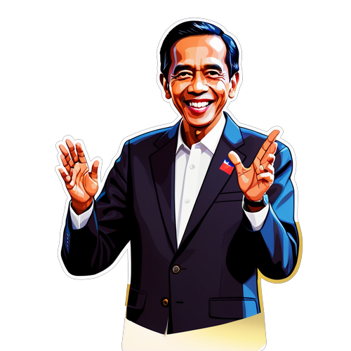 Tekankan Kebanggaan! Stiker Kepresidenan Jokowi yang Wajib Dimiliki Setiap Warga Bangsa!