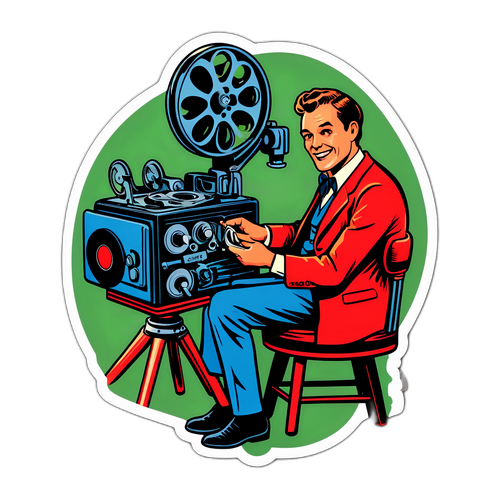 Retro-filmsticker med Jack Betts